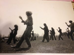 Dr. Jay Sordean doing Tai Chi